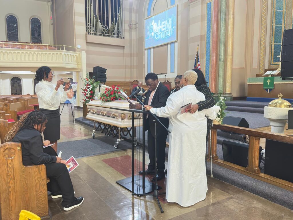 The funeral service for the late Leona Kofa